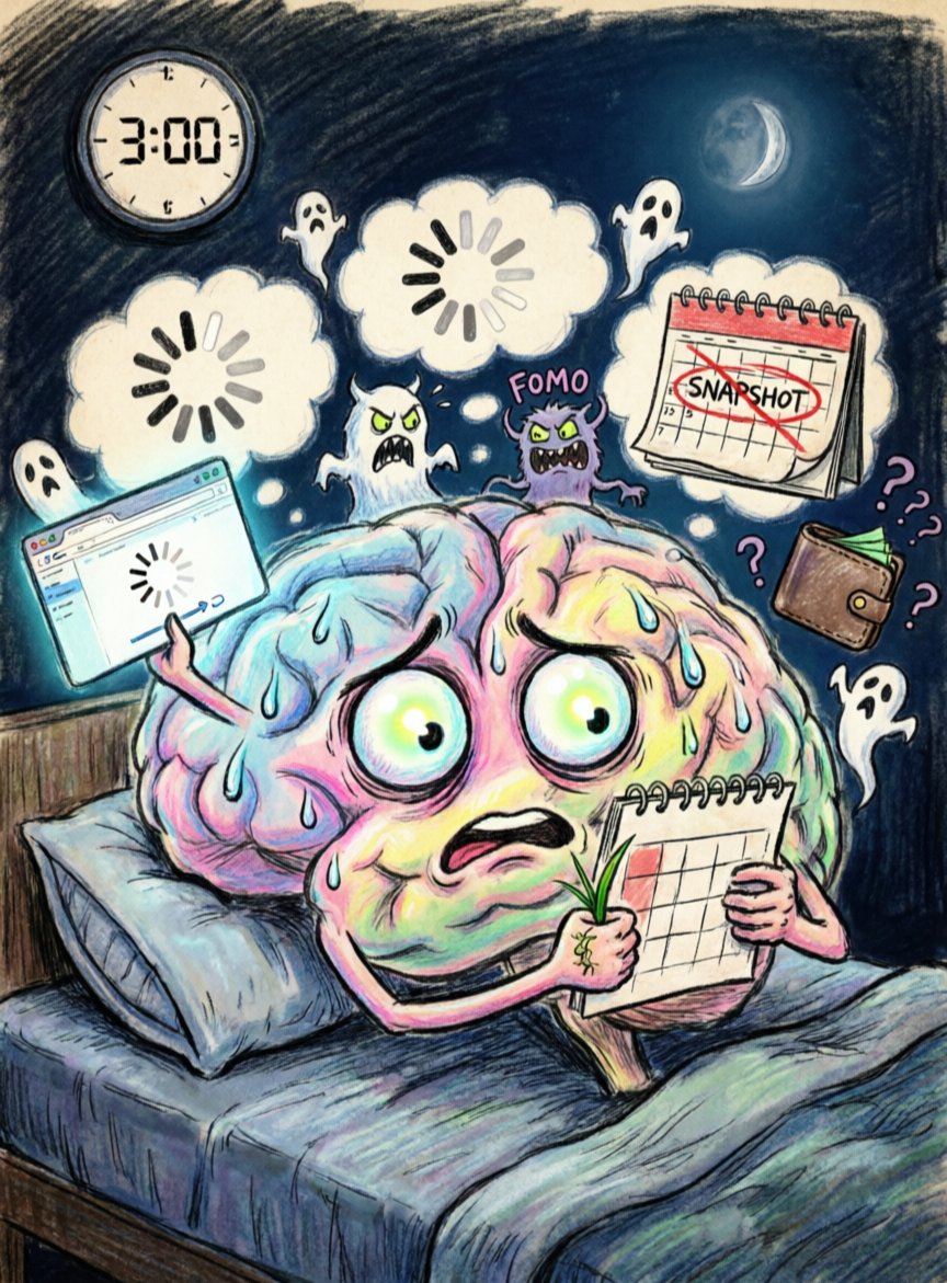 my brain at 3 AM:

- is the testnet transaction confirmed? 
- did i miss the snapshot? 
- what if the airdrop is only for people who touched grass once?

happy sunday to everyone who’s still awake for no reason. ☕️
