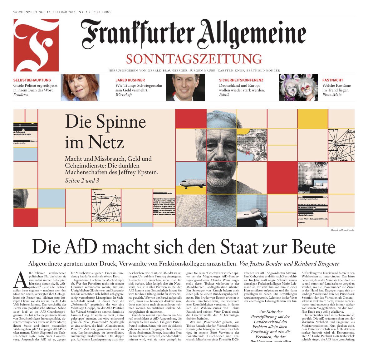 Neues aus der beliebten Serie „Begriffe, für die die AfD vom Verfassungsschutz beobachtet wird, neuerdings in den Leitmedien Ihres Vertrauens“: Heute geht es um den Ausdruck „den Staat zur Beute“ machen. Im April vergangenen Jahres galt dieser dem Innenministerium Brandenburg