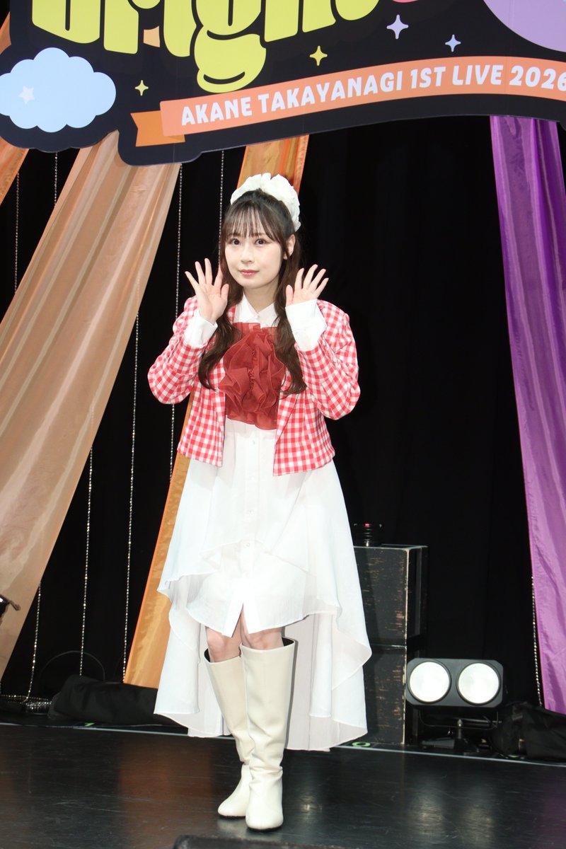 ⋆˙⟡ #高柳明音 さんが、 1st ソロライブ『#BrightSound』を開催