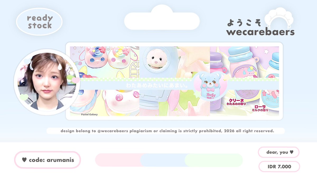 wecarebaers's tweet image. help repost ! timamaci &amp;gt;ᴗ&amp;lt;

👩🏻‍🍳 ⓘ heeelloo! aku bawa 4 layout rs ready stock wonhee hanni haerin jiyu yang bisa kamu jemput sekarang melalui direct messages or telegram ♡ IDR 7.OOO koin. 

#zonauang