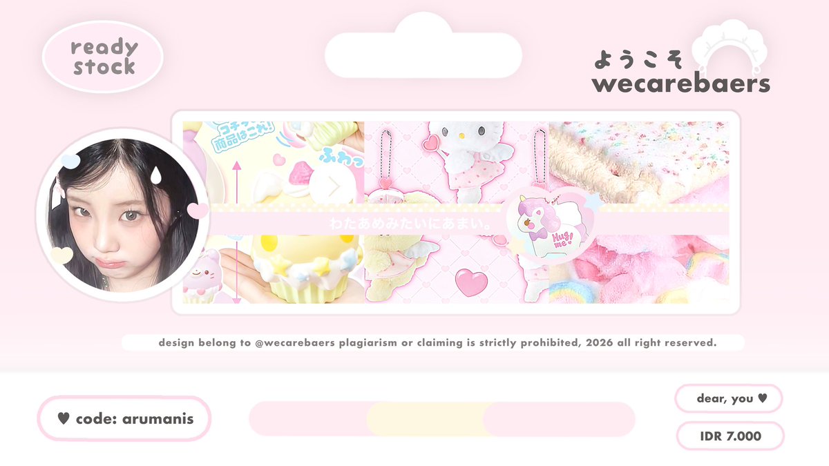 wecarebaers's tweet image. help repost ! timamaci &amp;gt;ᴗ&amp;lt;

👩🏻‍🍳 ⓘ heeelloo! aku bawa 4 layout rs ready stock wonhee hanni haerin jiyu yang bisa kamu jemput sekarang melalui direct messages or telegram ♡ IDR 7.OOO koin. 

#zonauang