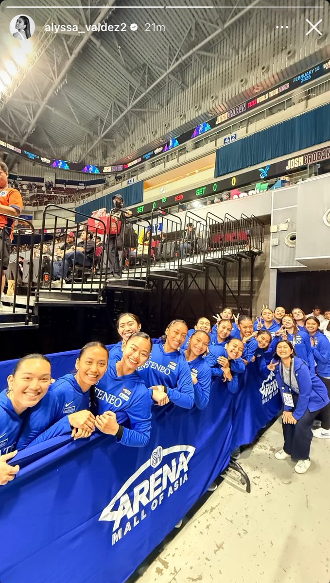 AV and her babiess — my seboo heart 🥹💙

#UAAPSeason88
#8ring8ackAteneo