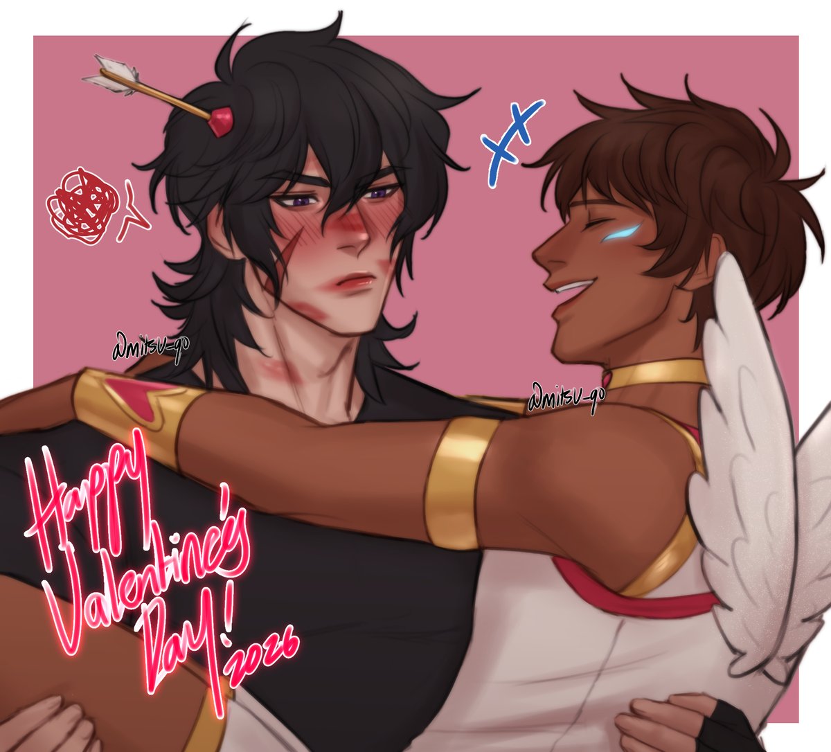 Happy Valentine's Day! 💋❤️💙
#klance