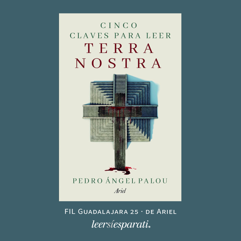 Leersiesparati's tweet photo. El martes 2 de diciembre se presentó el libro “Cinco claves para leer Terra Nostra”, de #PedroÁngelPalou en la @FILGuadalajara 25. Una publicación de @EditorialAriel. #Leer #Escribir #Libros #CincoClavesparaleerTerraNostra #TerraNostra #FIL25 #FelizSábado https://t.co/tpYTtoeAed