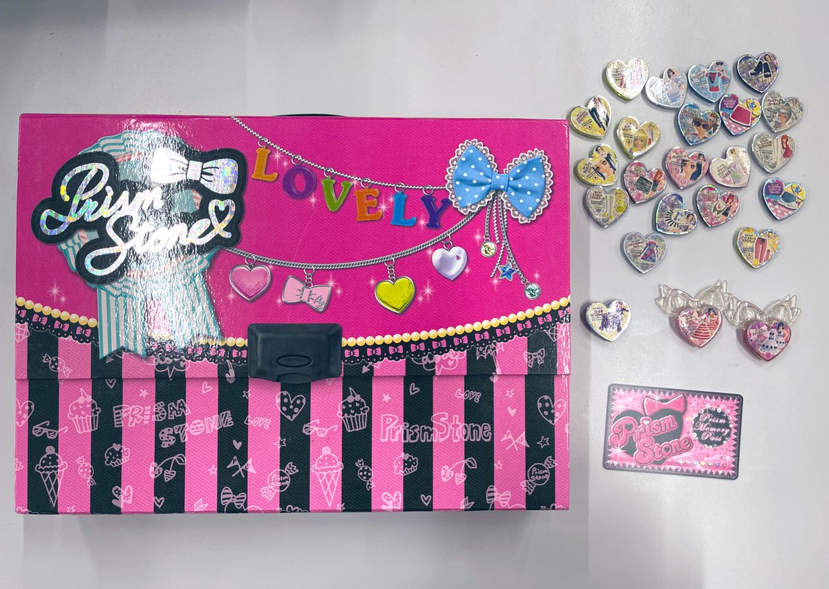 プリズムストーントランク メモリーパス こんにちは✨️ 本日プリズムストーン、プリズムメモリーパス