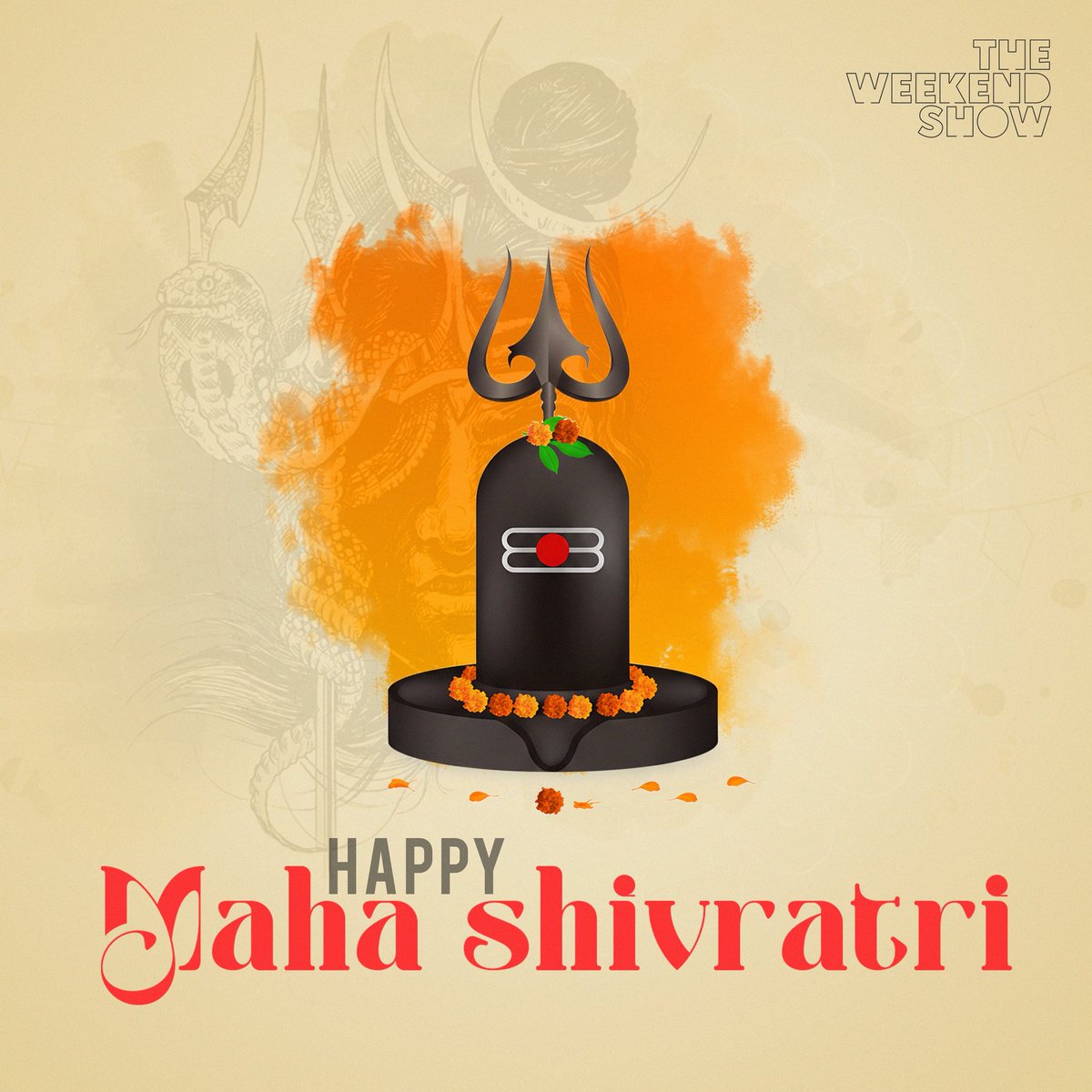 DWeekendShow's tweet photo. May your life be as calm as meditation and as powerful as Shiva’s grace! 🔱

The Weekend Show Wishes you a sacred Maha Shivaratri 🤍 https://t.co/qMIcvFf93Y