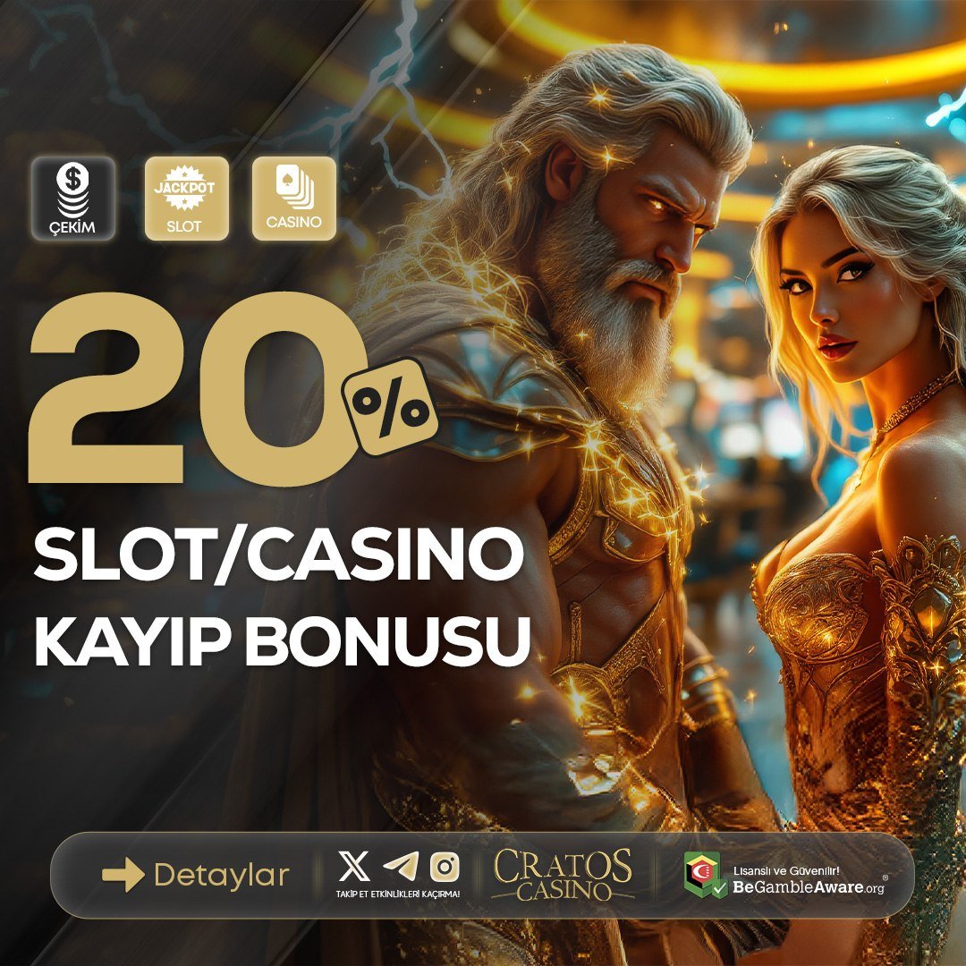 🎯 Slot ve casinoda oluşan kayıplar, %20 bonusla avantaja dönüşür 🔥

🧠 Her hamlede denge, her turda yeniden hesaplanmış bir fırsat ✨

💎 Kontrollü risk, akıllı oyun ve ikinci bir şans bir arada 💎

✅ GÜNCEL GİRİŞ:t2m.io/CratosGuncelGi…