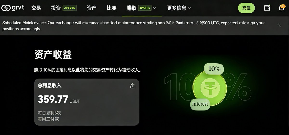 33Cnx's tweet photo. 在 @grvt_io 的体验就是，收益来得简单又实在

挂单做永续期货就有负手续费返利，账户闲钱不用动也有收益

GLP 的收益也很稳，这阵子算下来收益真的超预期。 https://t.co/orRe28nmzR