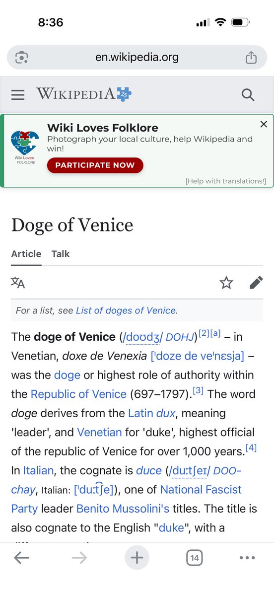 The DOGE of Venice 😂 <a href="/DOGE/">Department of Government Efficiency</a>
