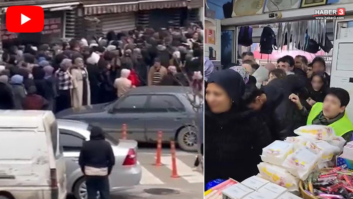 haber3com's tweet image. Bursa'da 27. yılına özel indirim yapan mağazada izdiham yaşandı. İndirimli ürünlerden almak isteyen vatandaşlar birbirlerini ezdi. haber3.com/foto-galeri/ha… #Bursa #indirim #alışveriş #mağaza #indirimçılgınlığı