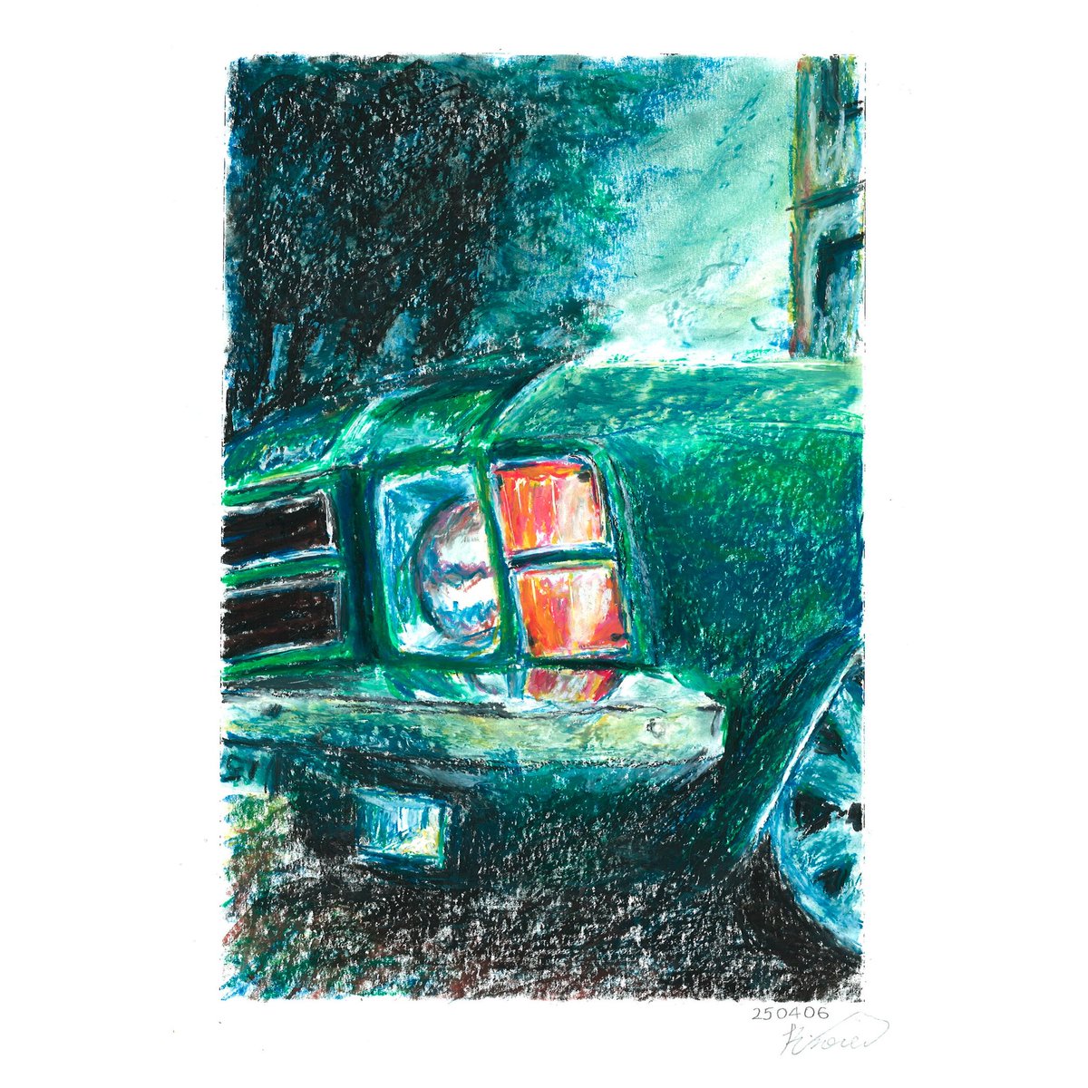kslashnoue's tweet photo. #crayon #crayondrawing #artcrayon #car #headlights https://t.co/Um9O2OPZjr