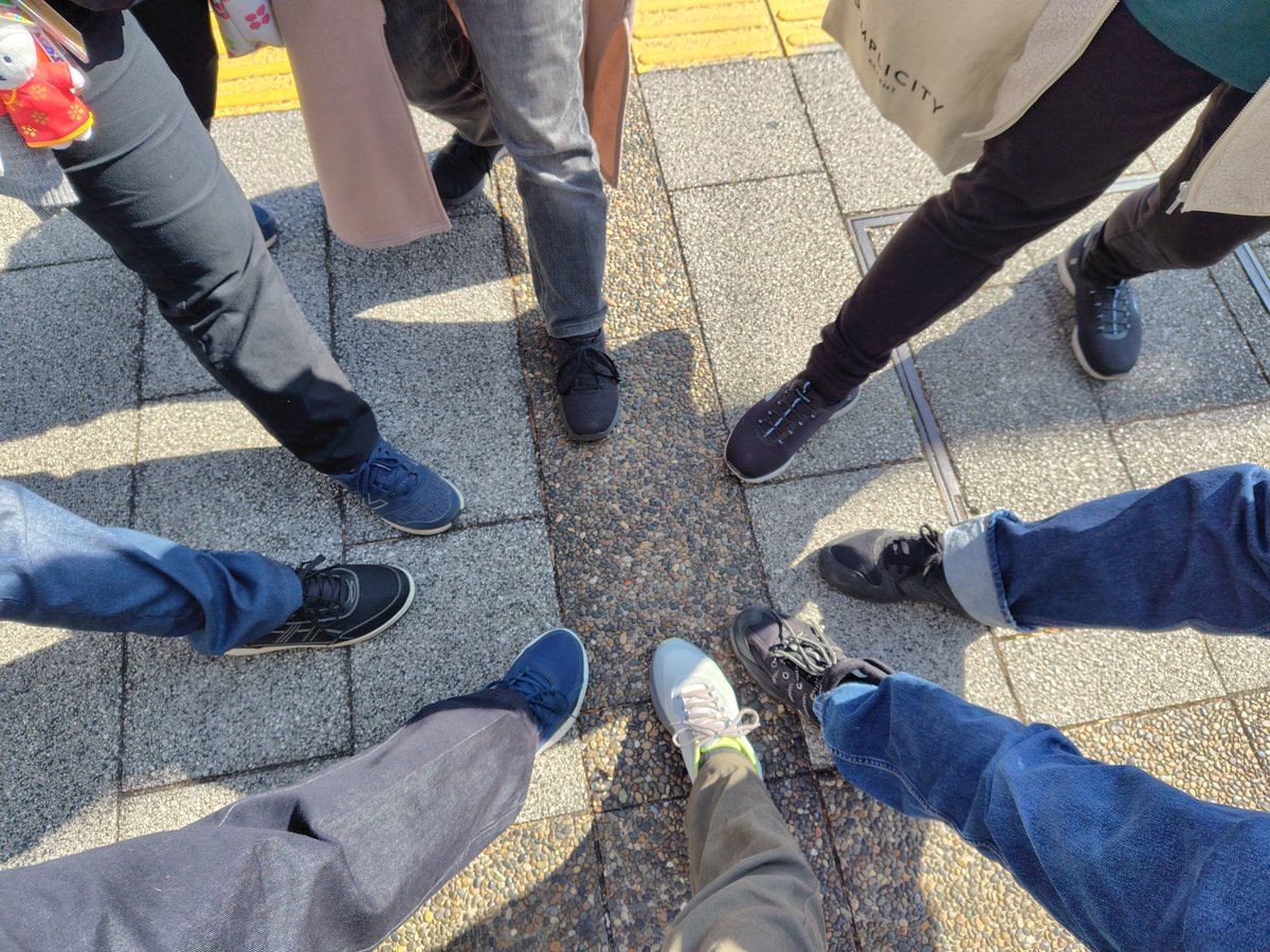 久しぶりの大人数でいつものやつ🦶 そして13列目から👀 #WG