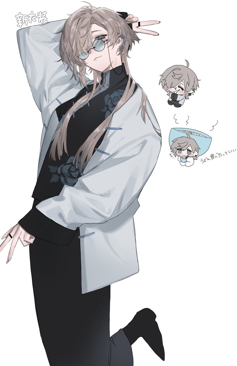 新衣装感謝😭🫶チャイナ衣装好🫶
#かな絵