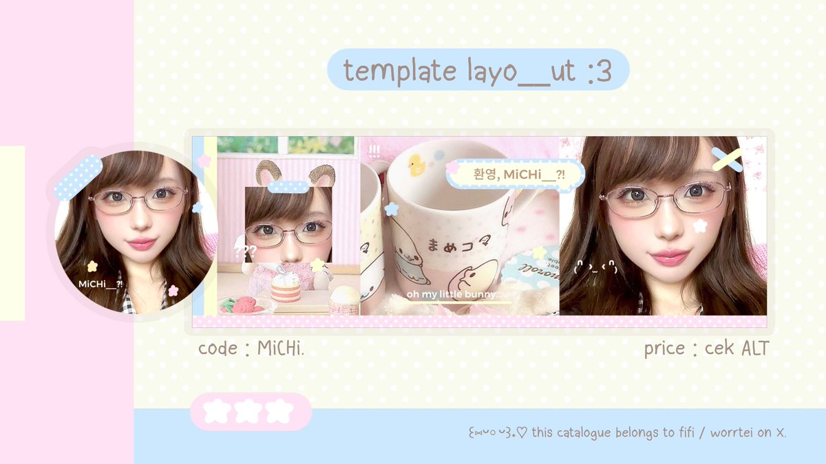 worrteI's tweet image. help repost please? danke &amp;gt;_&amp;lt;!★

halooo aku ada 1 template layout IPV yg bisa km take skrg juga via dm 💬 setiap pembelian sudah termasuk font used + link moodie pics + PSD recommendation. bisa lgsg ketuk dm aku jika berminat 🍡🤍✨

#zonauang