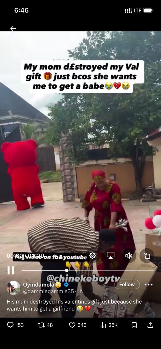 _GNBM's tweet photo. @dammiedammie35 Omo bear Dey go him no want trouble😂 https://t.co/o23S1kf9gK