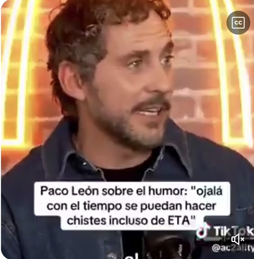 Cuando alguien dice que ojalá se puedan hacer chistes de ETA, conviene recordar que no estamos hablando de ficción. Estamos hablando de 854 personas asesinadas, de padres que no volvieron, de hijos que crecieron sin abrazos y de familias condenadas a vivir con una silla vacía. No