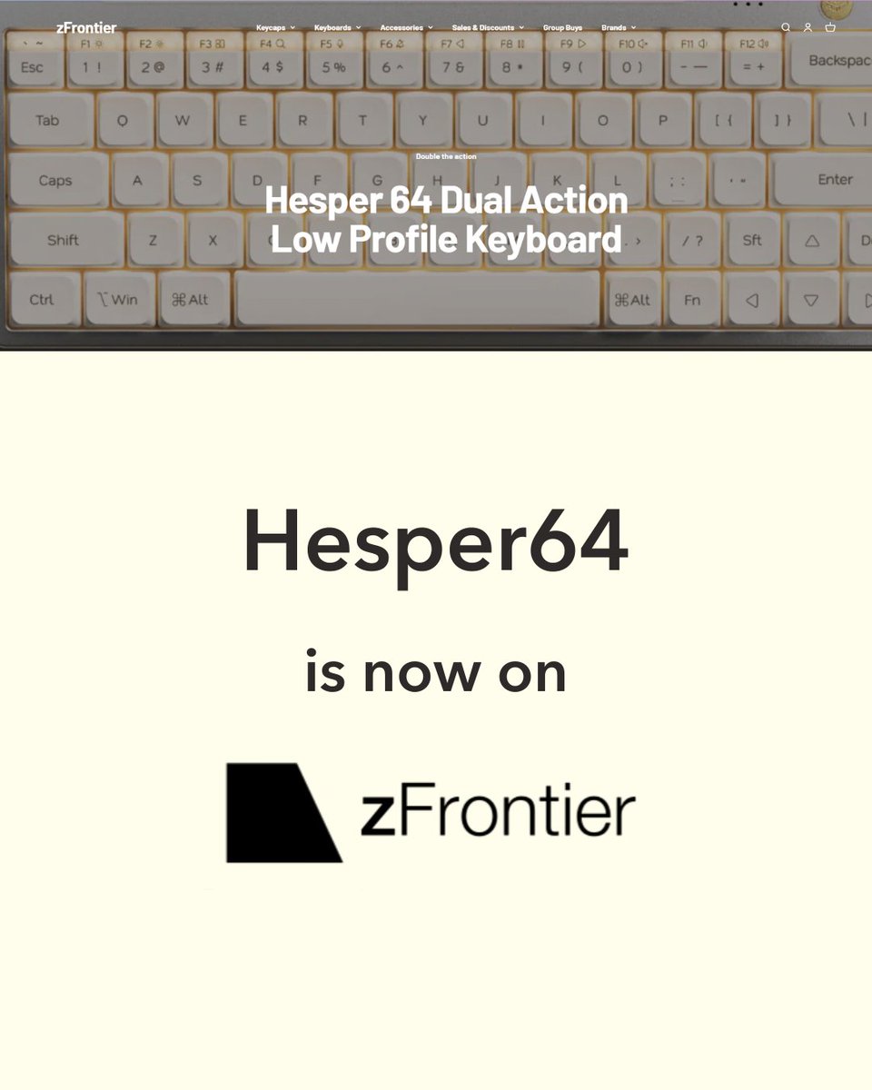 Nicstek's tweet photo. ✨ A new perspective begins here.
👉 Hesper64 is now available on zFrontier.
#hesper64 #zfrontier https://t.co/a7M6Mdh5dI