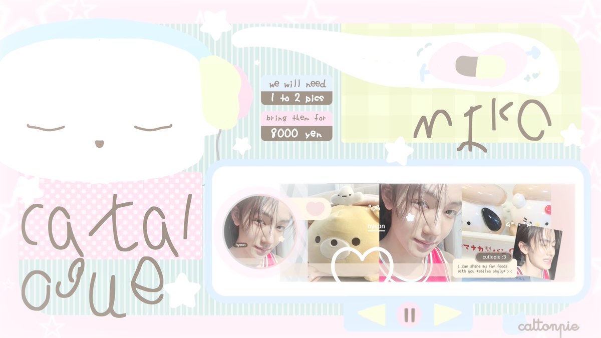 cattonpie's tweet image. 𐔌՞꜆.  ̫.꜀՞𐦯  help rt _♡ 🍮
&amp;lt; every reaction are cherished! &amp;gt;

mochimochu ! ada ready stock layout foto baru seonghyeon yang bisa langsung di take ke d-m atau telegram aku 🐱aio jajan ₍⑅ᐢ..ᐢ₎🤍 #zonauang #zonajajan