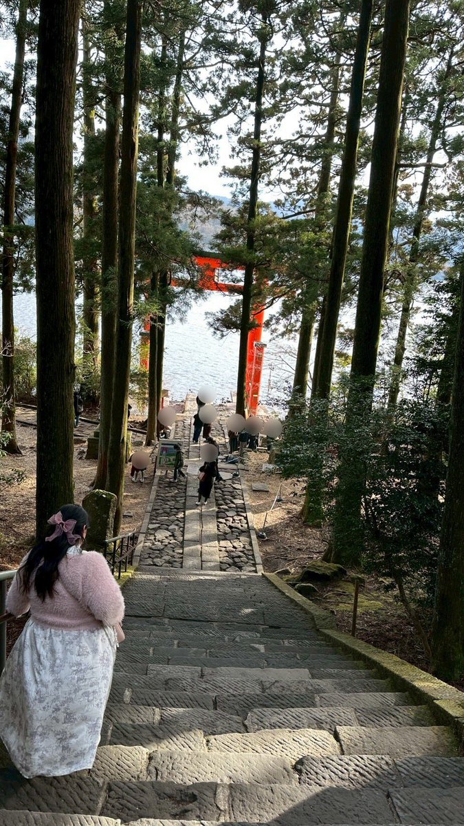 MimiMuui's tweet image. 彼氏と箱根お散歩した🚶‍♀️