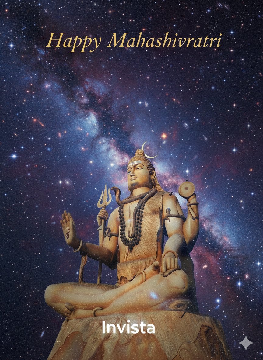 INVISTA0X's tweet photo. Happy Mahashivratri to all INVISTA family members 

Mahadev bless everyone 🙏🏻 ✨️ 

#shivratri2026 #StockMarketIndia #stockmarketnews #TrendingNow #viralpost #Shiva https://t.co/iFGggHkDtc