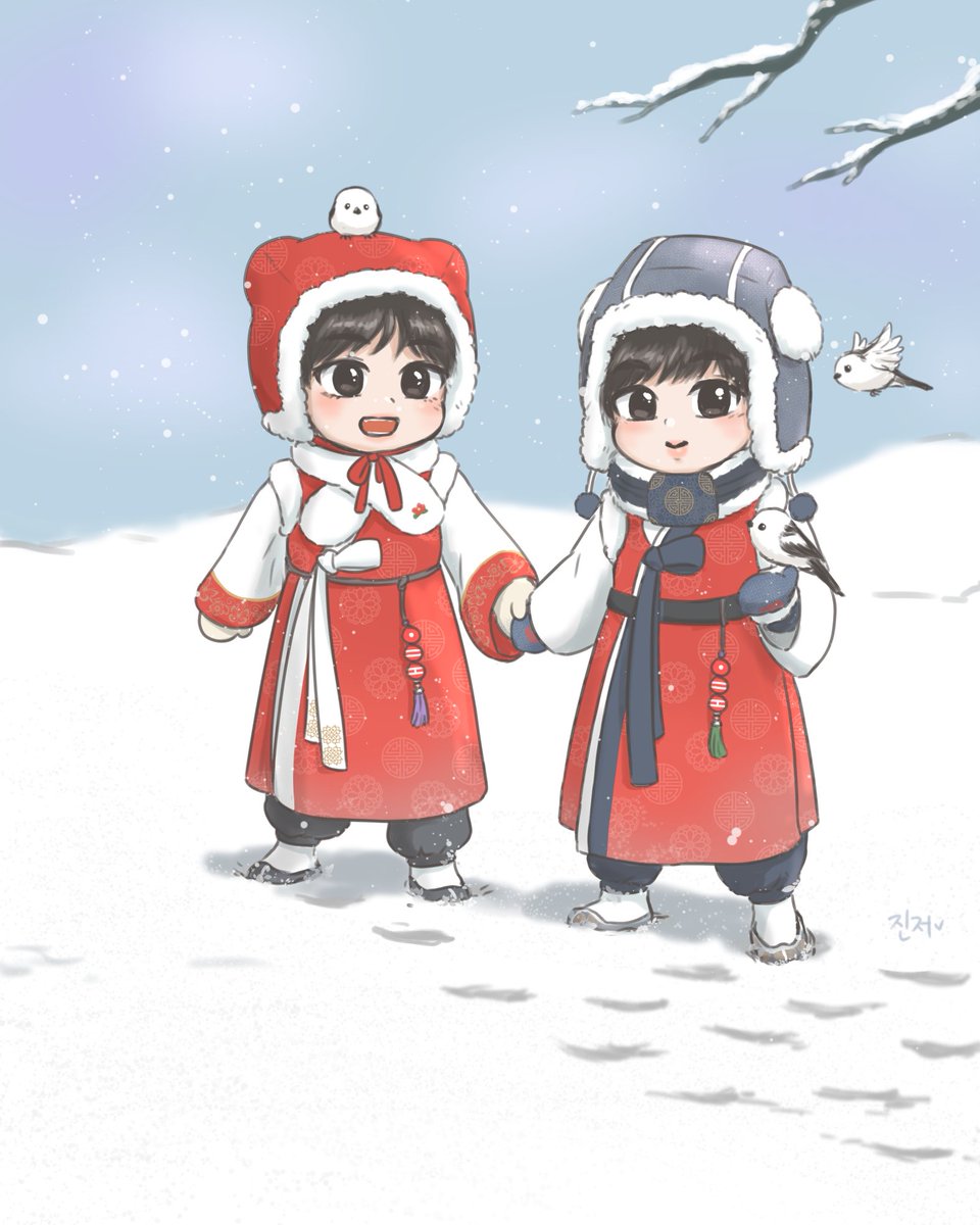 새해 복 많이 받으세요♥️
#뷔진 #taejin