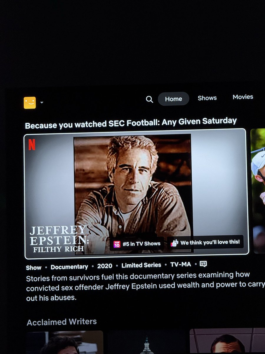 Because I watched SEC Football: Any Given Sunday