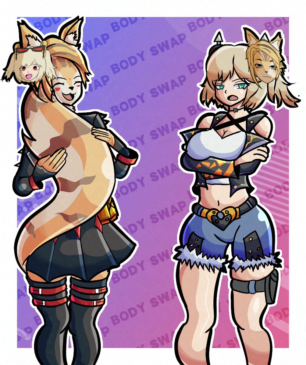 Swapperj333's tweet image. Burnice White x Pulchra -Body swap

Una idea que ha estado últimamente en mi cabeza.

Si se pregunta cómo sucedió este intercambio de cuerpos, un hechicero lo hizo 

#ZenlessZoneZero #BurniceWhite #BodySwap #TSF #pulchrafellini