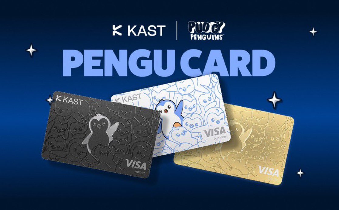 Would you pay for groceries with crypto at Walmart—today?

Get the Pengu <a href="/KASTxyz/">KAST</a> card → load <a href="/kreators_world/">Kreators</a> earnings → walk in → buy stuff → get 5% cashback.

No bank. No permission. No waiting.

Web3 money at checkout.

#Web3 #CryptoPayments