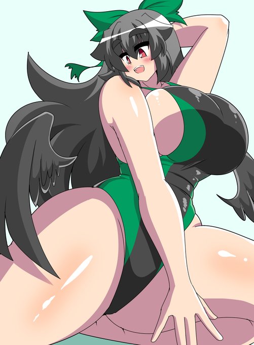 久々の2m競泳水着お空ちゃん!!!!! 