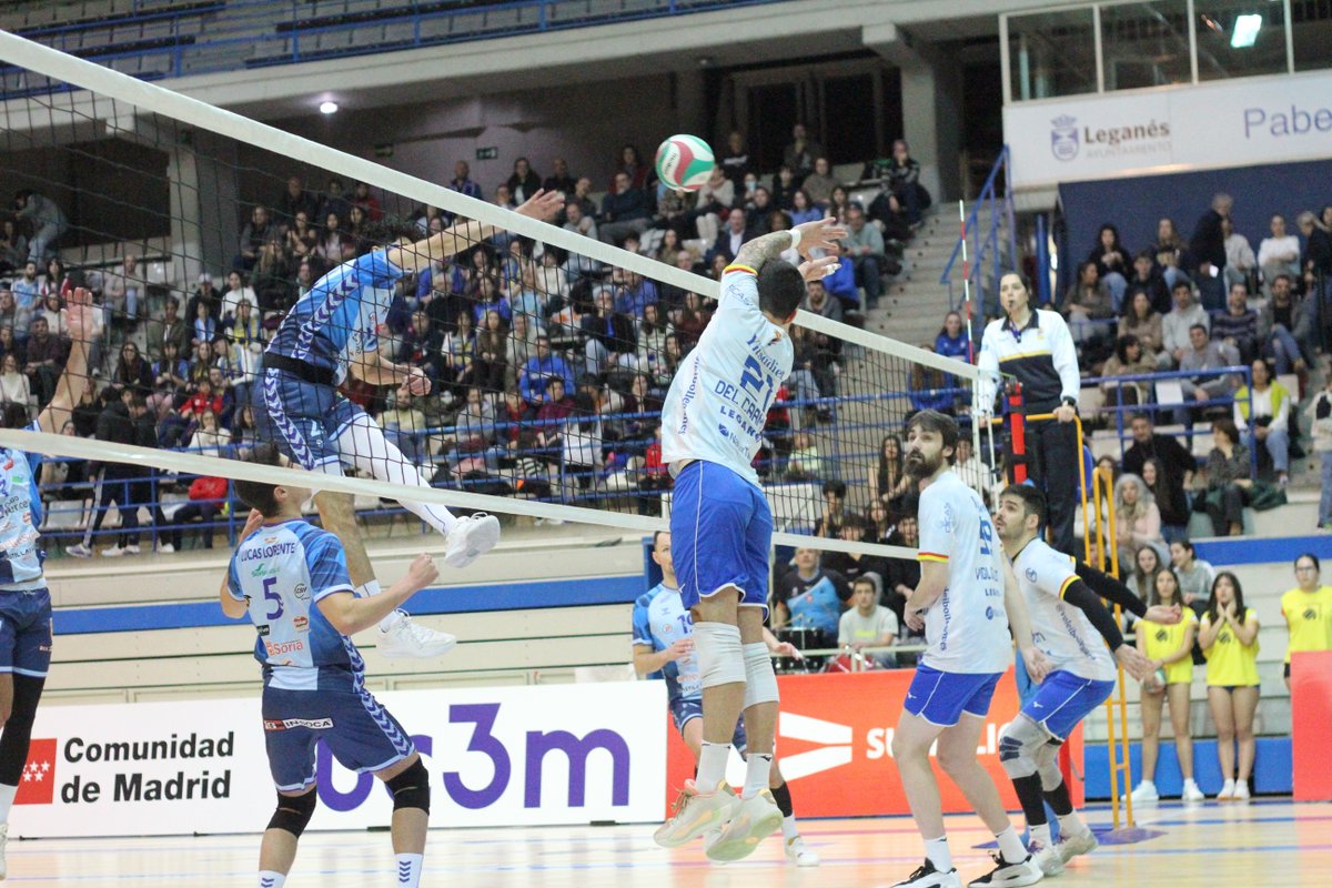 📰 El <a href="/uc3m/">UC3M</a> Leganés compite de tú a tú ante Grupo Herce Soria Voleibol en una noche de intensidad y orgullo.

📲 Más información en ➡️ cvleganes.com/2026/02/14/gra…

#SuperligaMasculina | #VamosLega 💙🤍