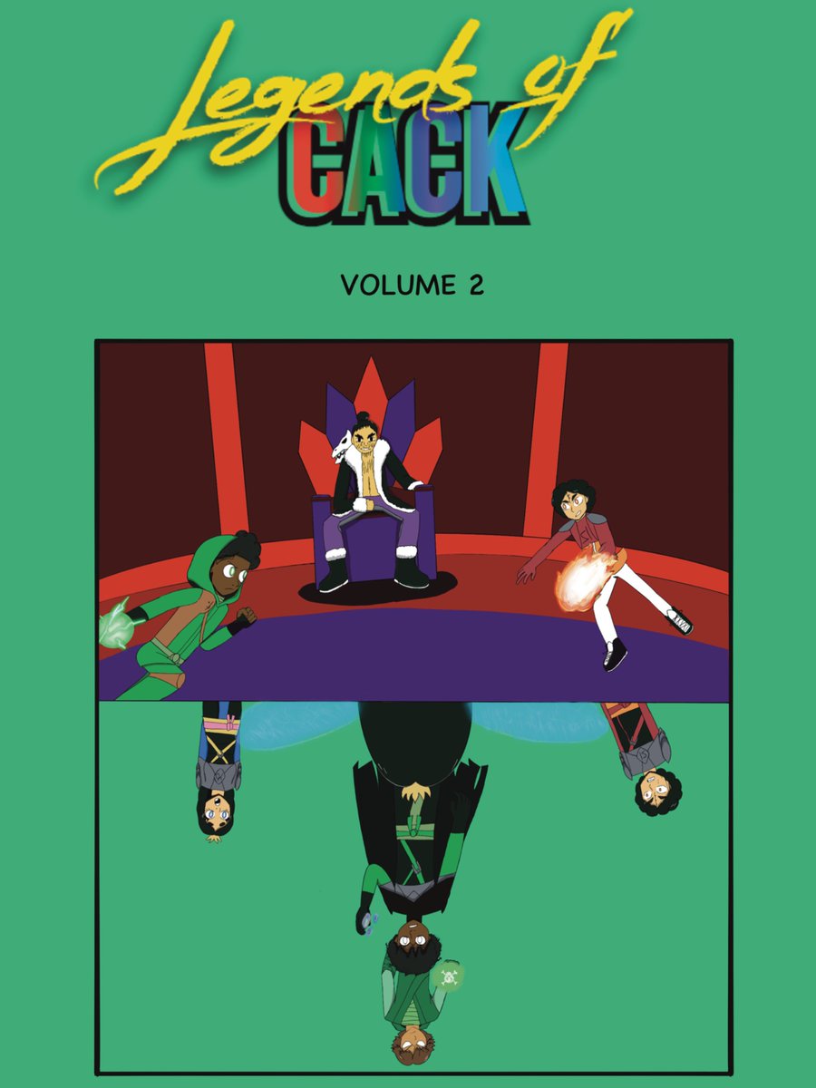legendsofcack's tweet photo. The wait is OVER! 🔥 Legends of CACK Vol 2 is here, and the stakes have never been higher. Our heroes uncover secrets, face darker opponents, and dive deeper into their powers. Grab your copy now at https://t.co/pqlQoyVrkd! #LegendsOfCACK #LegendsofCACKVol2 #CACK #Comic https://t.co/b9LNn428zq