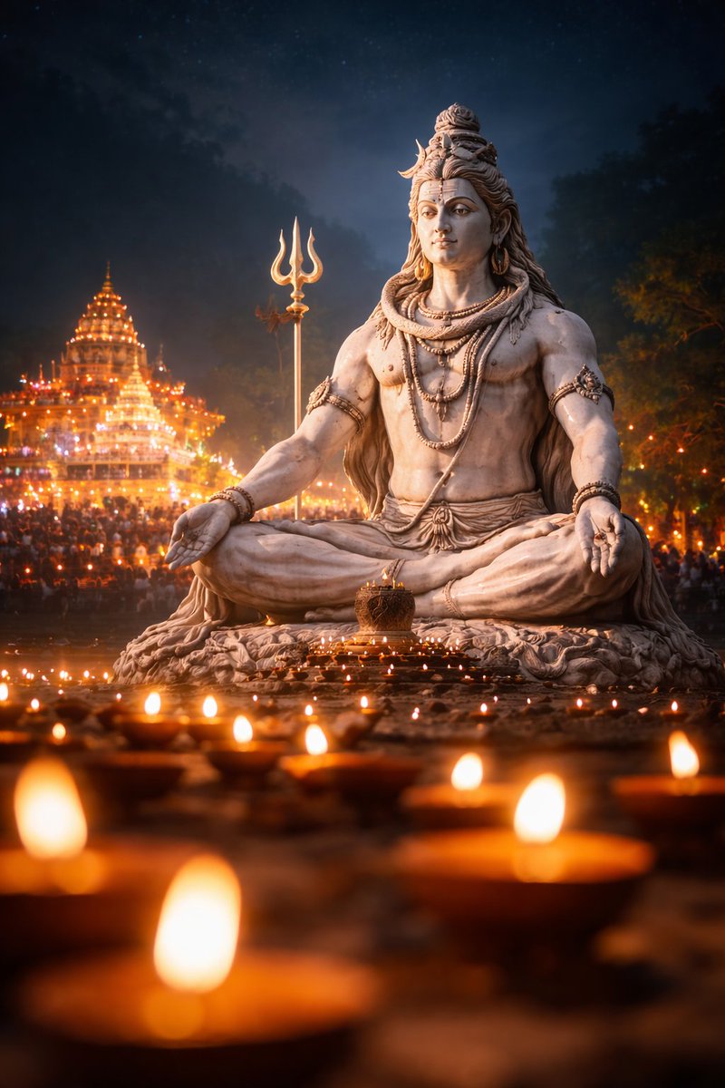 Mahashivratri is not just one story.

For some, it marks Shiva’s cosmic dance.
For others, his marriage to Parvati.
Some say it was the night he appeared as infinite light.

Different legends.
Same night of stillness.

Which one did you grow up with?