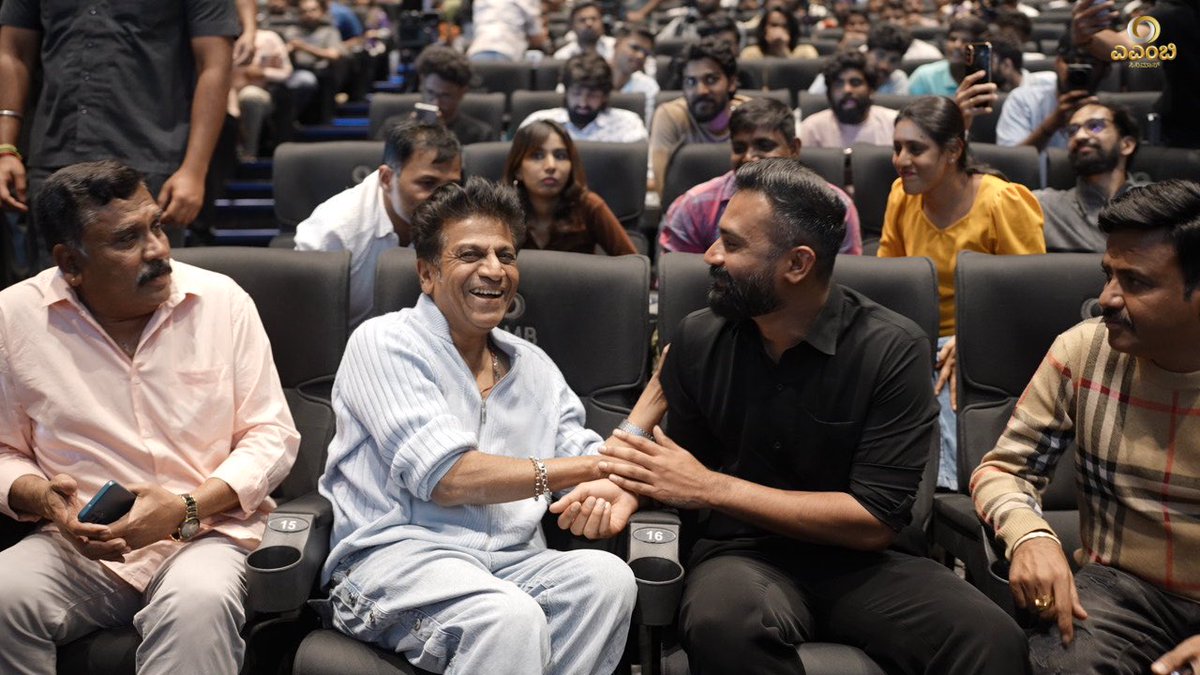 amb_cinemas's tweet photo. A golden title and teaser launch of the 50th film of @loosemada_yogi named #King graciously unveiled by the beloved #ShivarajKumar 🤩🌟 

#TitleLaunch #TeaserLaunch #YOGI50 #AMBBengaluru #AMBCinemas https://t.co/jAxntuKFNI