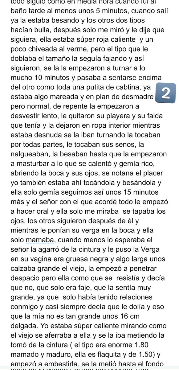 RelatosedgarS's tweet photo. Relato número 159 
✨Le arregle una cogida con tipos  maduros a mi novia Jovencita ✨ 
Relato de @somos2sexxx https://t.co/NzFaNB1ESB