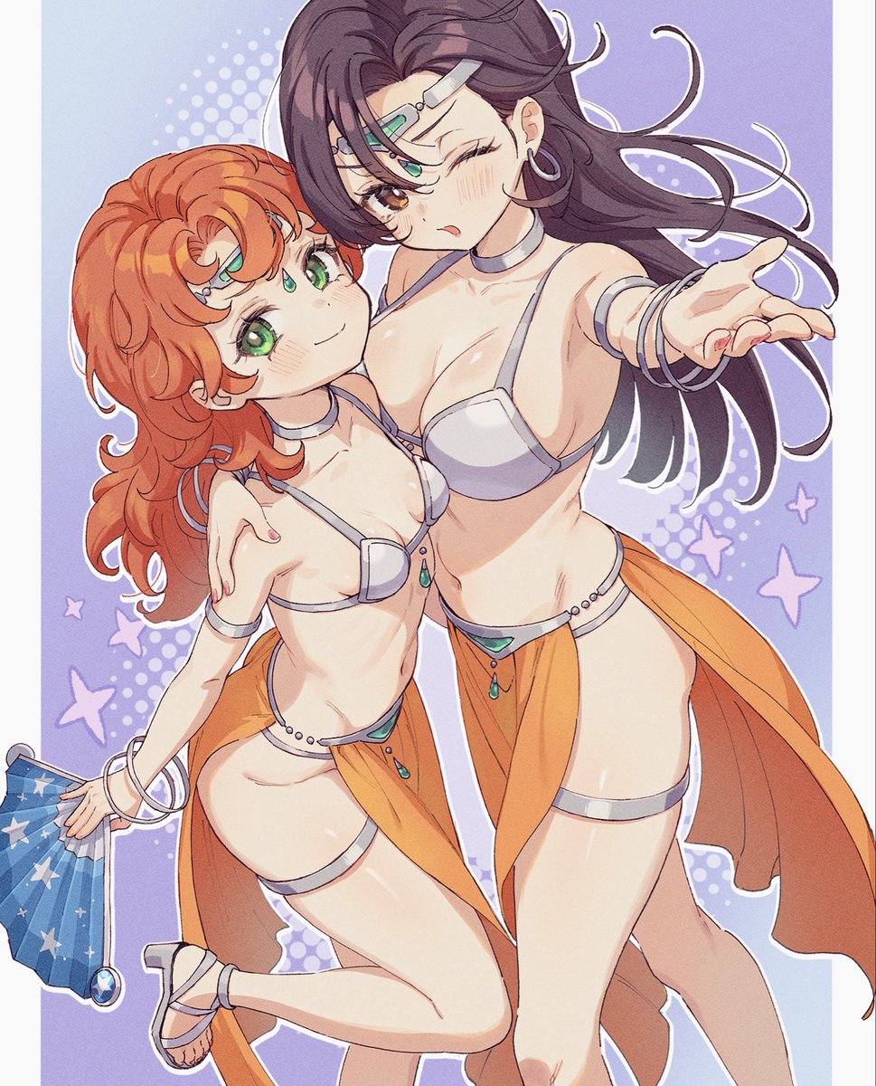 踊り子マリベル・アイラ
うつくし草どっちに使うか迷う🤔
#DQ7R 