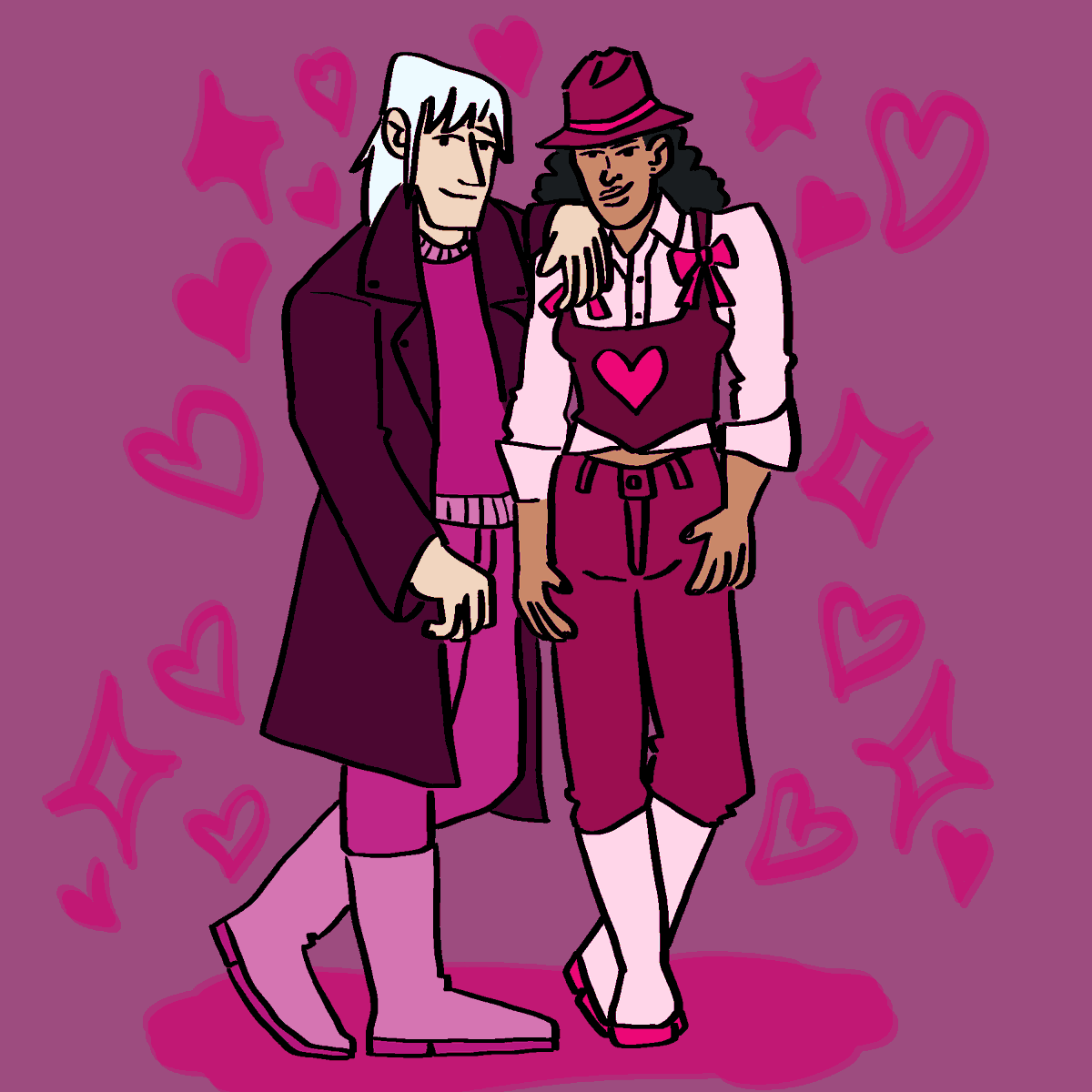 frogleather's tweet photo. butches and their bisexuals https://t.co/2af3w3RWbe
