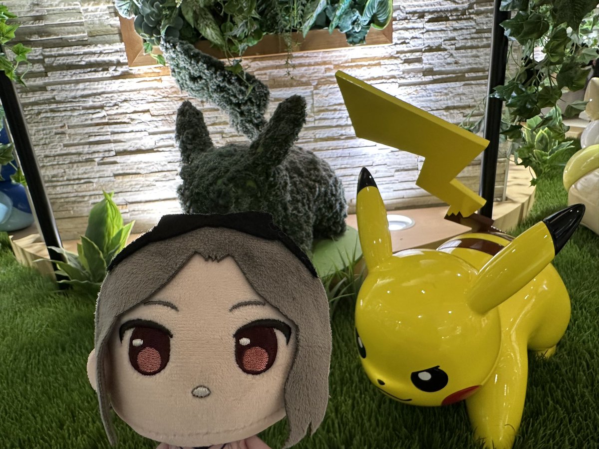 ピカチュウと智ちゃん