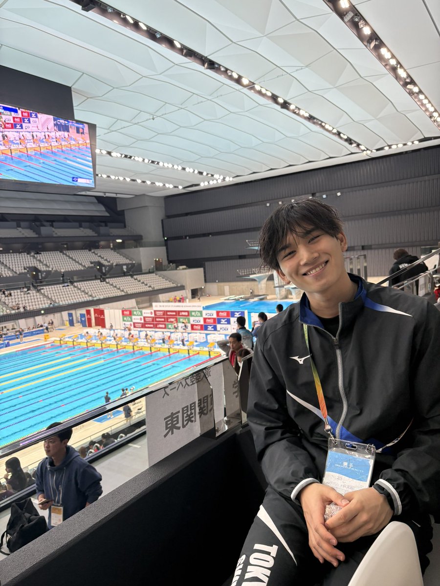 以上をもちまして、第41回コナミオープン水泳競技大会の全競技が終了いたしました。
次の大会は、2月21日より横浜国際プール サブプールにて行われます第32回短水路選手権となります。
東京大学からは選手権突破をかけて一名の選手が出場いたします。
引き続き熱い応援よろしくお願いします🔥📣
