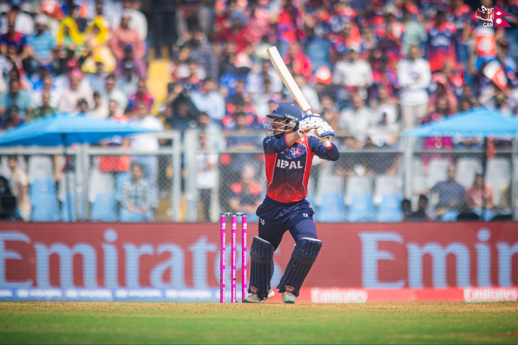 CricketNep's tweet photo. 5️⃣4️⃣ run partnership from this duo 🫶

#NepalCricket https://t.co/N0wENELufp