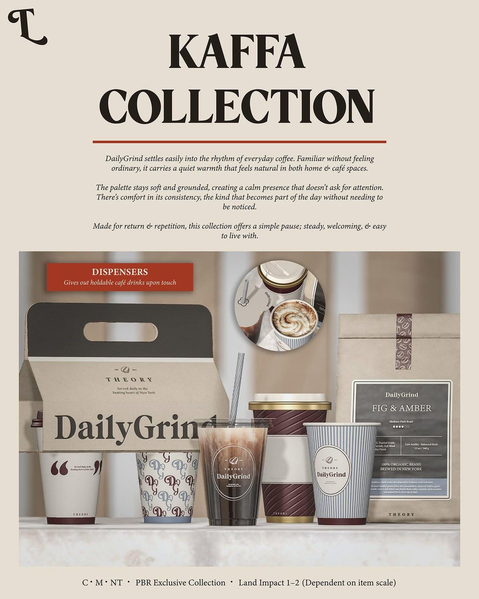 KawaiiFeedSL's tweet image. Theory: Kaffa Collection @ Kustom9〡Taxi: maps.secondlife.com/secondlife/kus… 
#SecondLife #Theory #Kustom9 #slevent #slcontent #KawaiiFeed