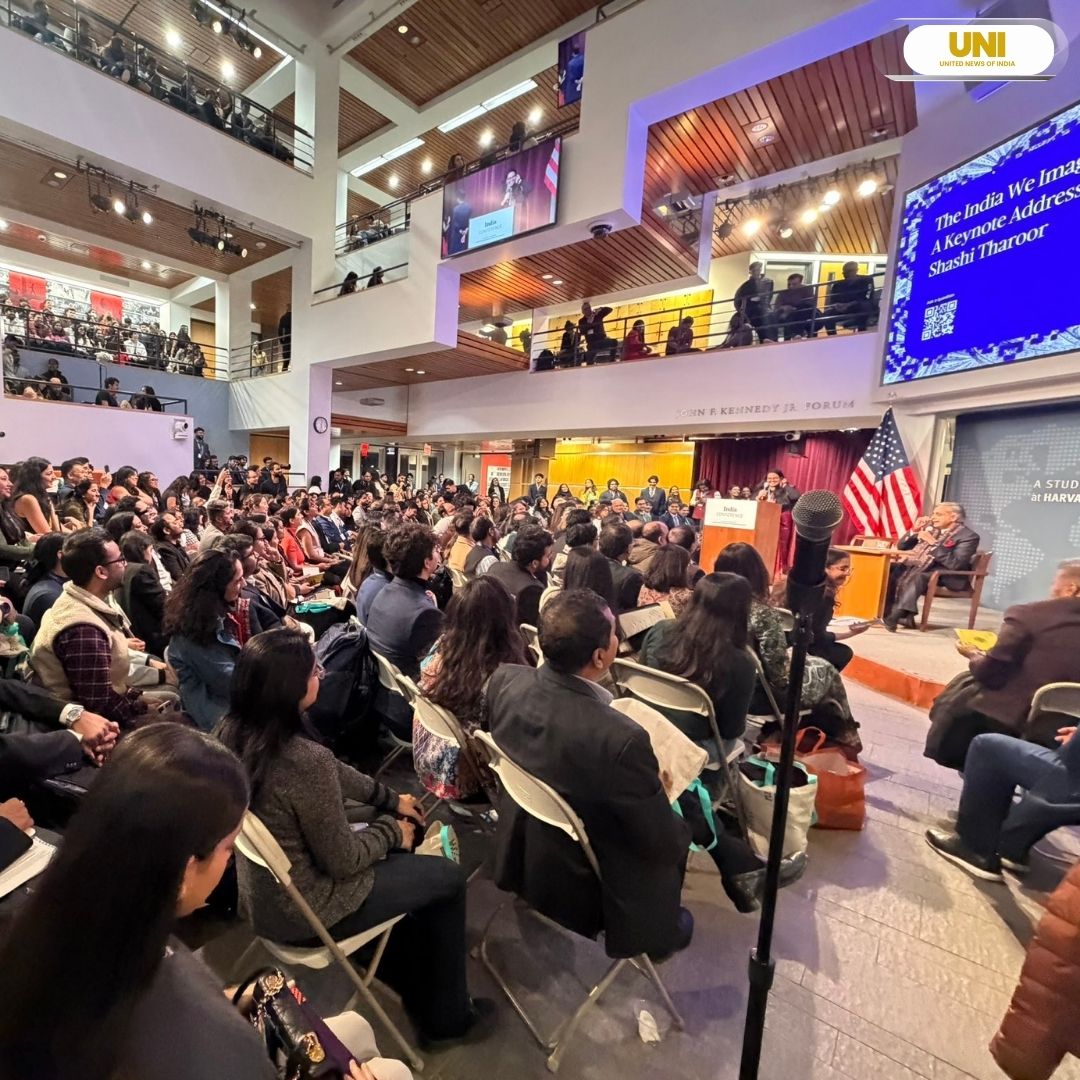 uniindianews's tweet photo. Congress MP Shashi Tharoor delivered a speech at Harvard's India Conference held at Harvard University, addressing the theme “The India We Imagine.”
@ShashiTharoor | @TharoorOffice | @Harvard | #ShashiTharoor | #HarvardIndiaConference | #IndiaConference | #HarvardUniversity | #UNI