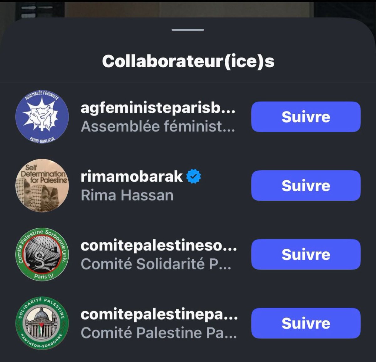 Rappelez-vous.

Il y a près d’un an, <a href="/RimaHas/">Rima Hassan</a> appelait publiquement à « DISSOUDRE NEMESIS À L'ACIDE » sur son compte Instagram, le jour même de la Journée internationale des droits des femmes. Une formule d’une violence inouïe, visant directement les militantes du <a href="/Coll_Nemesis/">Collectif Némésis</a>.