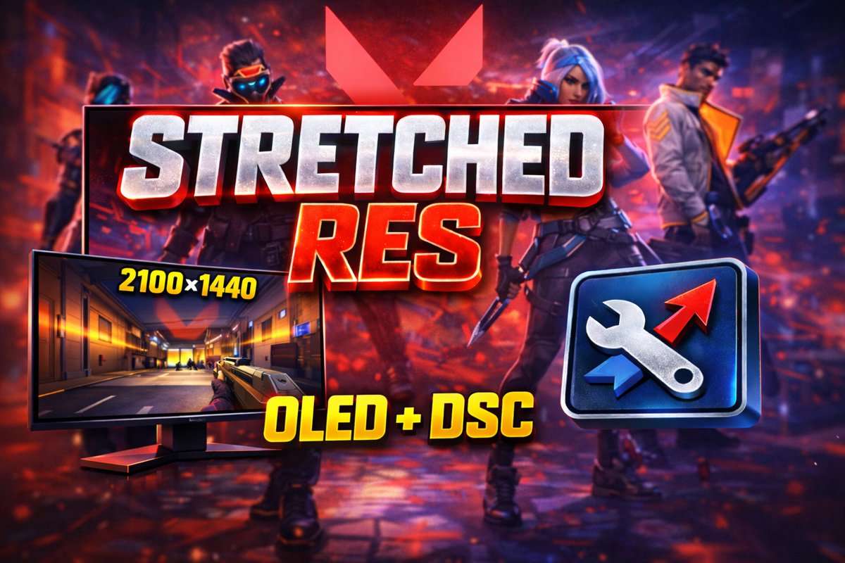 تفعيل STRETCHED RES في فالورنت 2026 باستخدام ResolutionTool
youtu.be/_C6pcYxJcQk?si…
