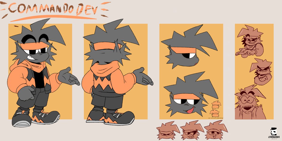 Finally finished my sona ref if anyone wanted to draw me lol