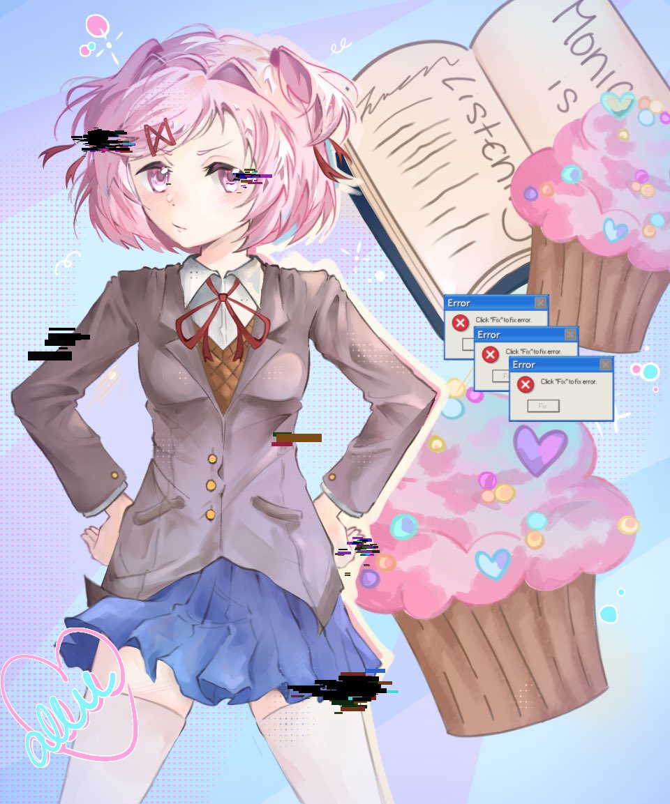 da_ploofploof's tweet photo. at last… natsuki fan art is done after lots and lots of procrastination 🥹
 (Btw happy vday ^^!>)
#natsuki #ddlc #DokiDokiLiteratureClub #fanart #digitalart #like #可愛い #かわいい #💗💗💗 #ValentinesDay https://t.co/YtWmPZMeg7