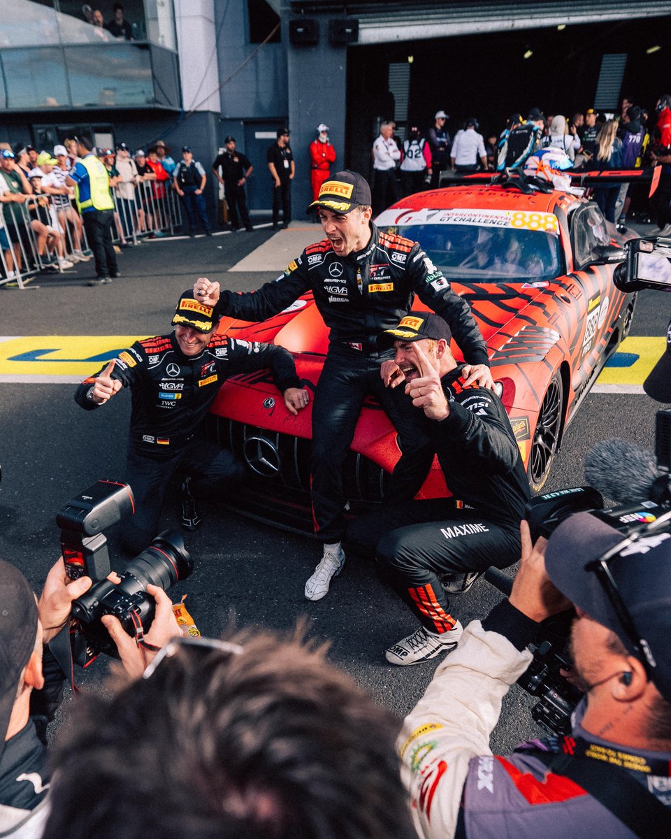 amgmotorsport's tweet image. #B12hr – 2026 BATHURST 12 HOUR WINNERS! 🏆

#AMG #IGTC