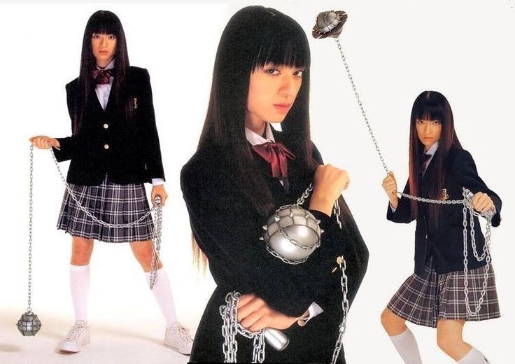 Chiaki Kuriyama as Gogo Yubari in Kill Bill: Vol. 1