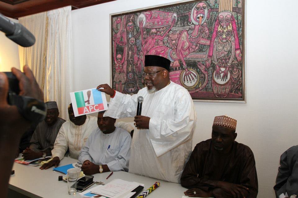 All the proposed logos for the APC were submitted to me for review as all component parties of the merger wanted their emblem pronounced in the new design. I still have all the drafts until we decided on the broom and sold it to the committee after justifying the rationale. I was