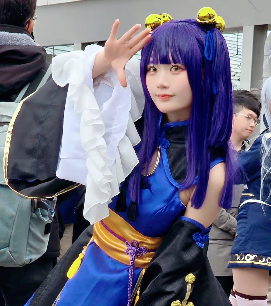 Coser : 緑埜 @midorino_o #邪神與廚二病少女 X 蘭蘭 #邪神ちゃん