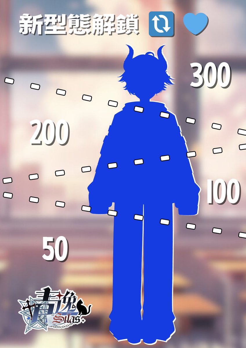 ⛧新型態解鎖⛧
魔力……正在流失……
我怎麼……好像縮小了！？

好奇縮小面貌的青逸長怎樣嗎🫣
用轉推跟愛心狠狠扒光他吧😈
#青你來看 #擴散希望